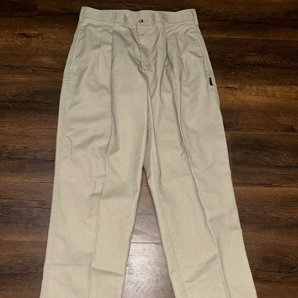 Parker Pleated Front khaki pant